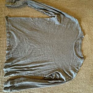 Gray Long Sleeve Shirt